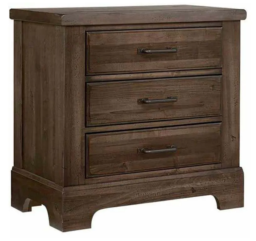 Artisan and Post 170-227 Cool Rustic Nightstand 3 Drawers Mink Artisan and Post 170-227 Cool Rustic Nightstand 3 Drawers Mink