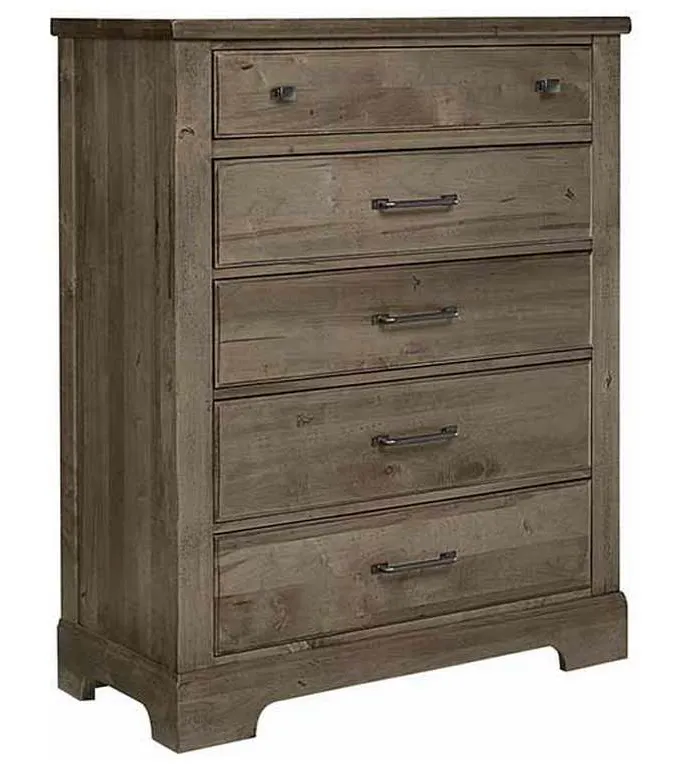 Artisan and Post 172-115 Cool Rustic Chest 5 Drawers Stone Grey Artisan and Post 172-115 Cool Rustic Chest 5 Drawers Stone Grey