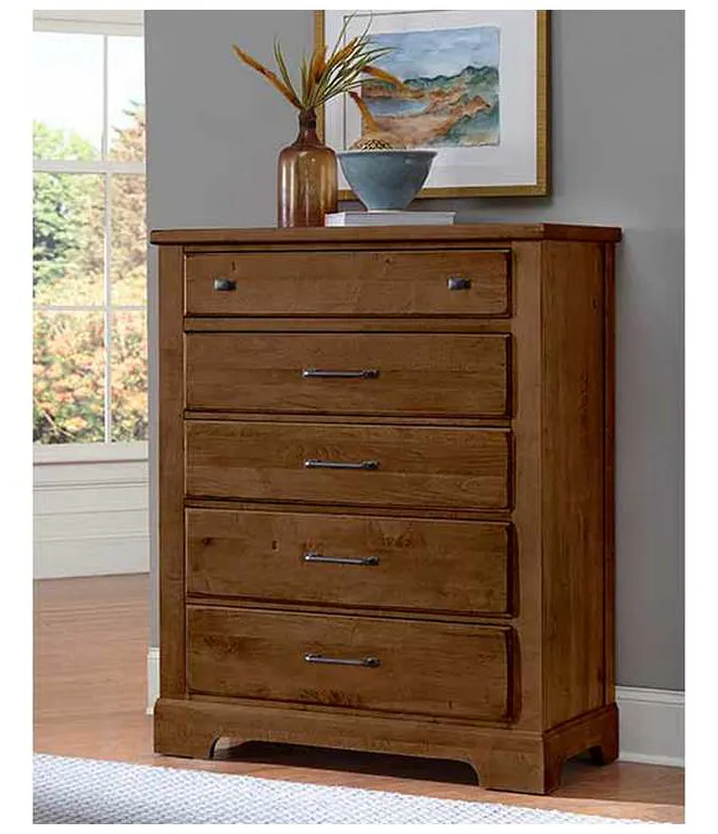 Artisan and Post 174-115 Cool Rustic Chest 5 Drawers Amber Artisan and Post 174-115 Cool Rustic Chest 5 Drawers Amber