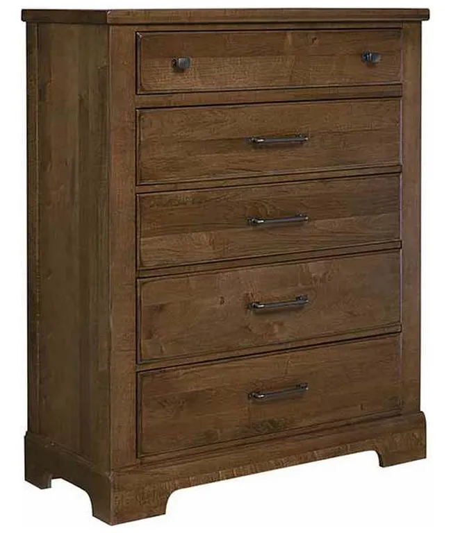 Artisan and Post 174-115 Cool Rustic Chest 5 Drawers Amber Artisan and Post 174-115 Cool Rustic Chest 5 Drawers Amber