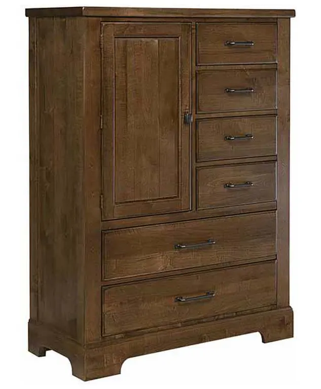 Artisan and Post 174-117 Cool Rustic Standing Chest 6 Drawers with 1 Door Amber Artisan and Post 174-117 Cool Rustic Standing Chest 6 Drawers with 1 Door Amber