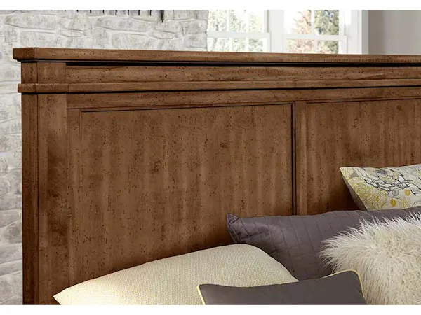 Artisan and Post 174-661-066B-502-666T Cool Rustic King Mansion Bed with Footboard Storage Amber Artisan and Post 174-661-066B-502-666T Cool Rustic King Mansion Bed with Footboard Storage Amber