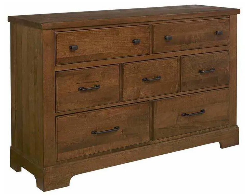 Artisan and Post 174-002 Cool Rustic Dresser 7 Drawers Amber Artisan and Post 174-002 Cool Rustic Dresser 7 Drawers Amber