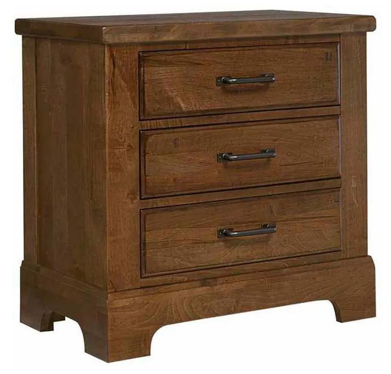 Artisan and Post 174-227 Cool Rustic Nightstand 3 Drawers Amber Artisan and Post 174-227 Cool Rustic Nightstand 3 Drawers Amber