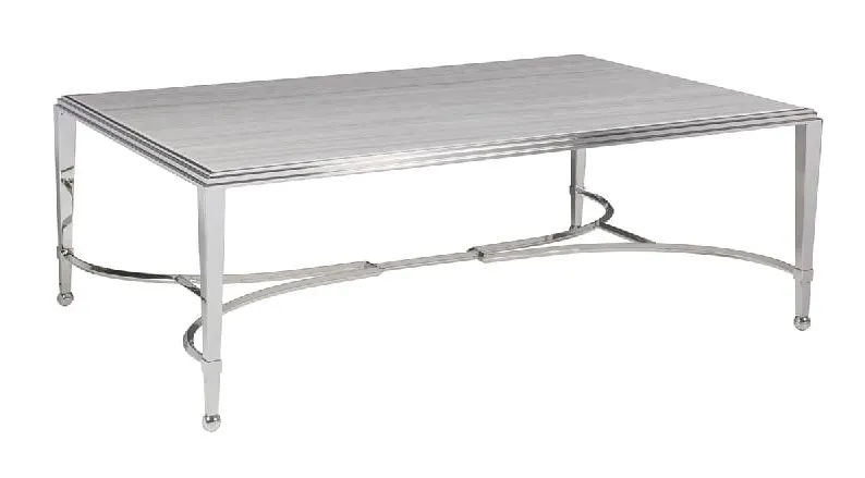 Artistica Home 2112-949 Ss Sangiovese Rectangular Cocktail Table Artistica Home 2112-949 Ss Sangiovese Rectangular Cocktail Table