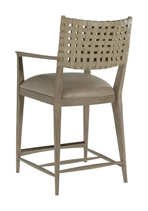 Artistica Home 2002-895-41-01 Milo Leather Counter Stool Artistica Home 2002-895-41-01 Milo Leather Counter Stool