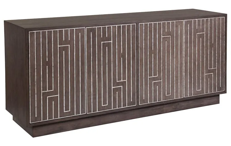 Artistica Home 2026-907 Mercury Media Credenza Artistica Home 2026-907 Mercury Media Credenza