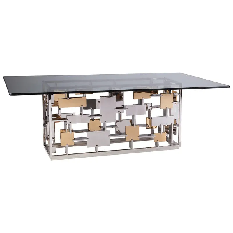 Artistica Home 2041-877-88C Cityscape Rectangular Dining