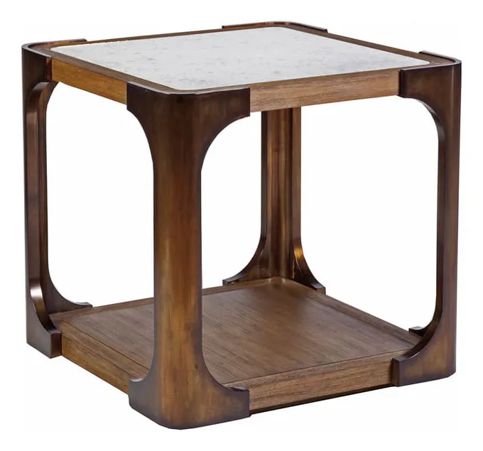 Artistica Home 2046-957 Tuco Square End Table Artistica Home 2046-957 Tuco Square End Table
