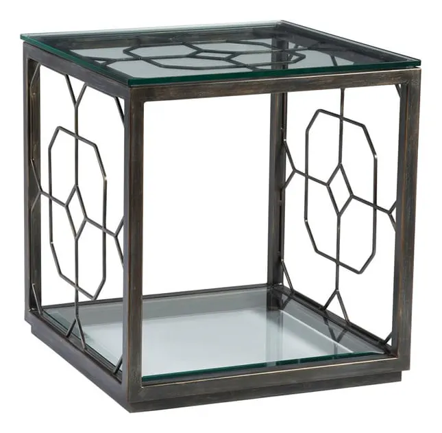 Artistica Home 2056-957-46 Honeycomb Square End Table Artistica Home 2056-957-46 Honeycomb Square End Table