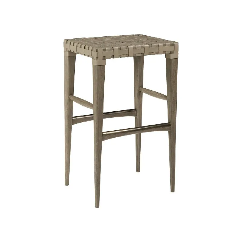 Artistica Home 2002-898-41-01 Milo Leather Backless Barstool