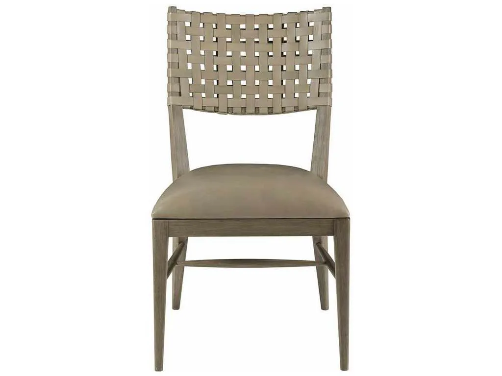 Artistica Home 2002-880-41-01 Cohesion Program Milo Leather Side Chair