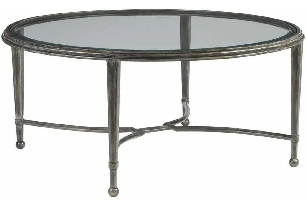 Artistica Home 2011-943-44 Metal Designs Sangiovese Round Cocktail Table Artistica Home 2011-943-44 Metal Designs Sangiovese Round Cocktail Table