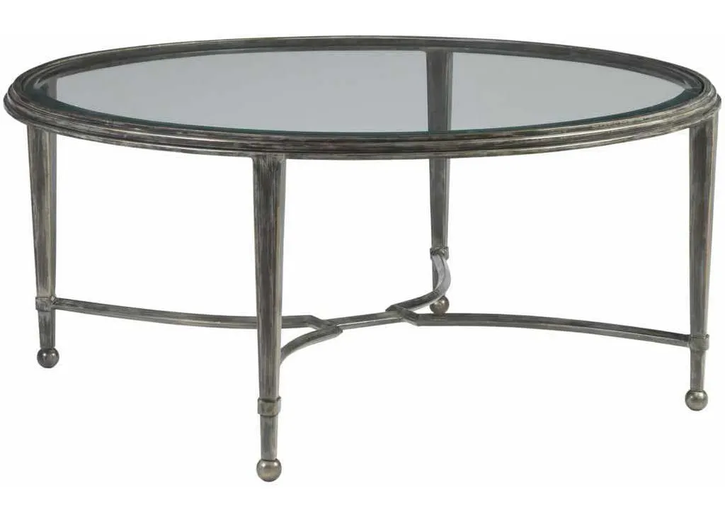 Artistica Home 2011-943-44 Metal Designs Sangiovese Round Cocktail Table Artistica Home 2011-943-44 Metal Designs Sangiovese Round Cocktail Table