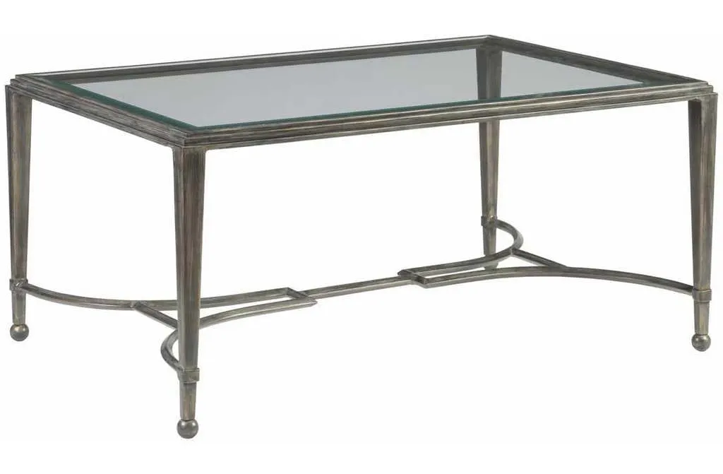 Artistica Home 2011-945-44 Metal Designs Sangiovese Small Rectangular Cocktail Table Artistica Home 2011-945-44 Metal Designs Sangiovese Small Rectangular Cocktail Table