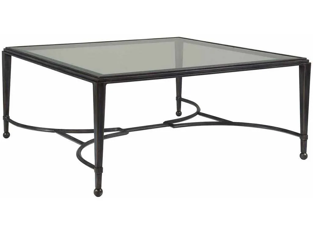 Artistica Home 2011-947-44 Metal Designs Sangiovese Square Cocktail Table