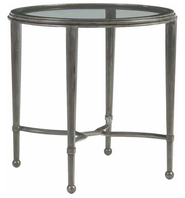 Artistica Home 2011-950-44 Metal Designs Sangiovese Round End Table Artistica Home 2011-950-44 Metal Designs Sangiovese Round End Table
