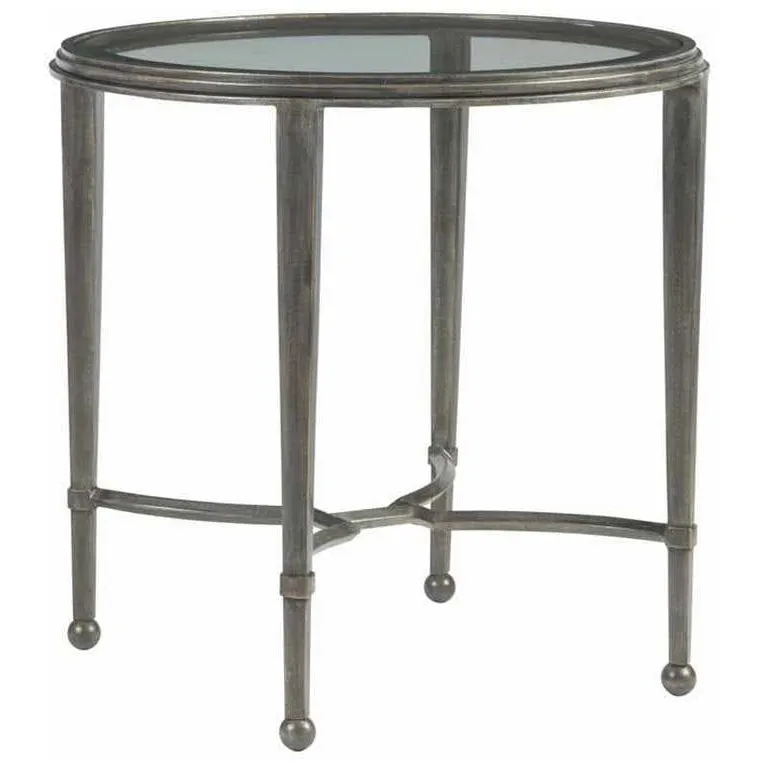 Artistica Home 2011-950-44 Metal Designs Sangiovese Round End Table Artistica Home 2011-950-44 Metal Designs Sangiovese Round End Table