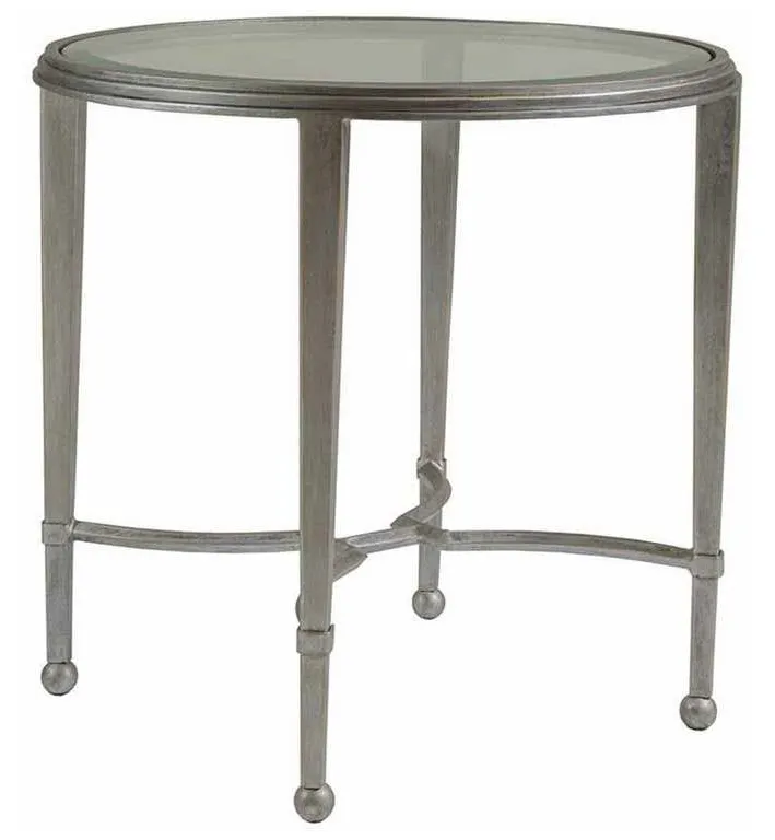 Artistica Home 2011-950-46 Metal Designs Sangiovese Round End Table Artistica Home 2011-950-46 Metal Designs Sangiovese Round End Table