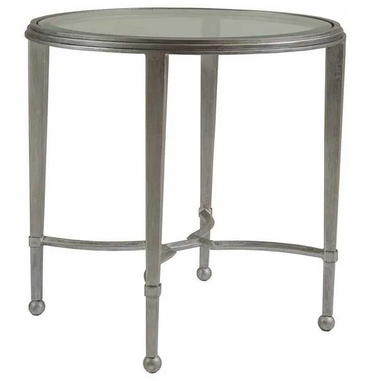 Artistica Home 2011-950-46 Metal Designs Sangiovese Round End Table Artistica Home 2011-950-46 Metal Designs Sangiovese Round End Table