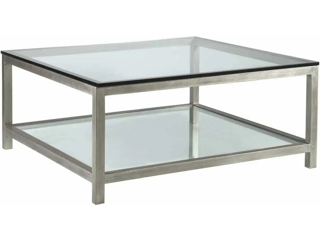 Artistica Home 2013-947-46 Metal Designs Per Se Square Cocktail Table
