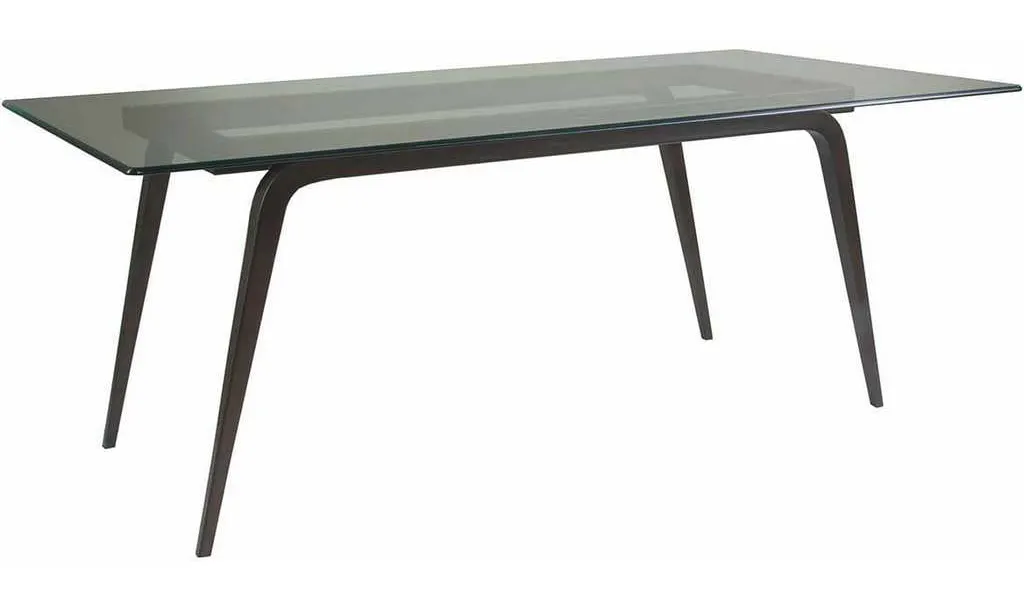 Artistica Home 2019-877C-43 Metal Designs Mitchum Rectangular Dining Table With Glass Top Artistica Home 2019-877C-43 Metal Designs Mitchum Rectangular Dining Table With Glass Top