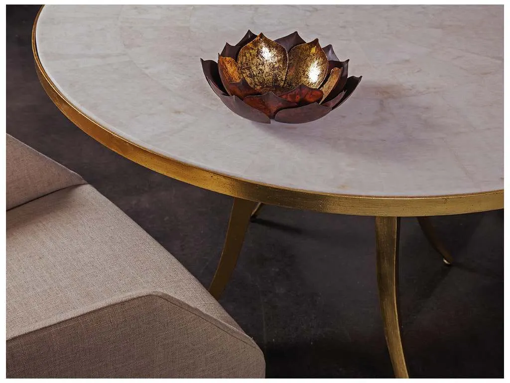 Artistica Home 2023-870C Signature Designs Crystal Stone Round Dining Table Artistica Home 2023-870C Signature Designs Crystal Stone Round Dining Table