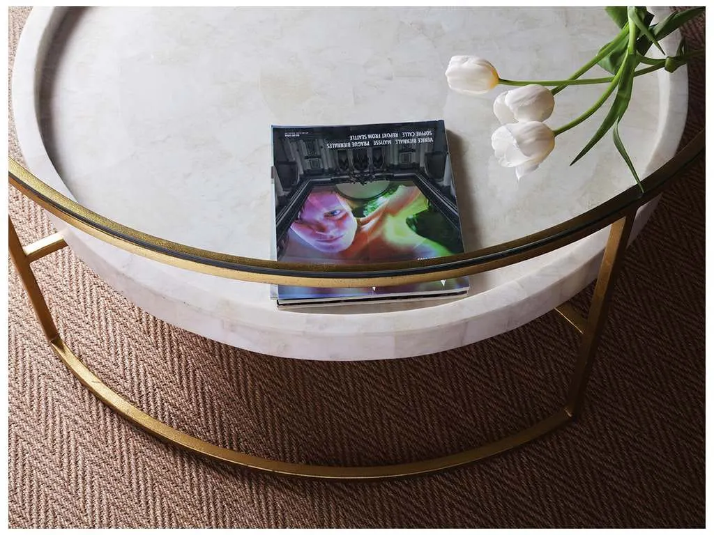 Artistica Home 2024-943C Signature Designs Cumulus Round Cocktail Table Artistica Home 2024-943C Signature Designs Cumulus Round Cocktail Table