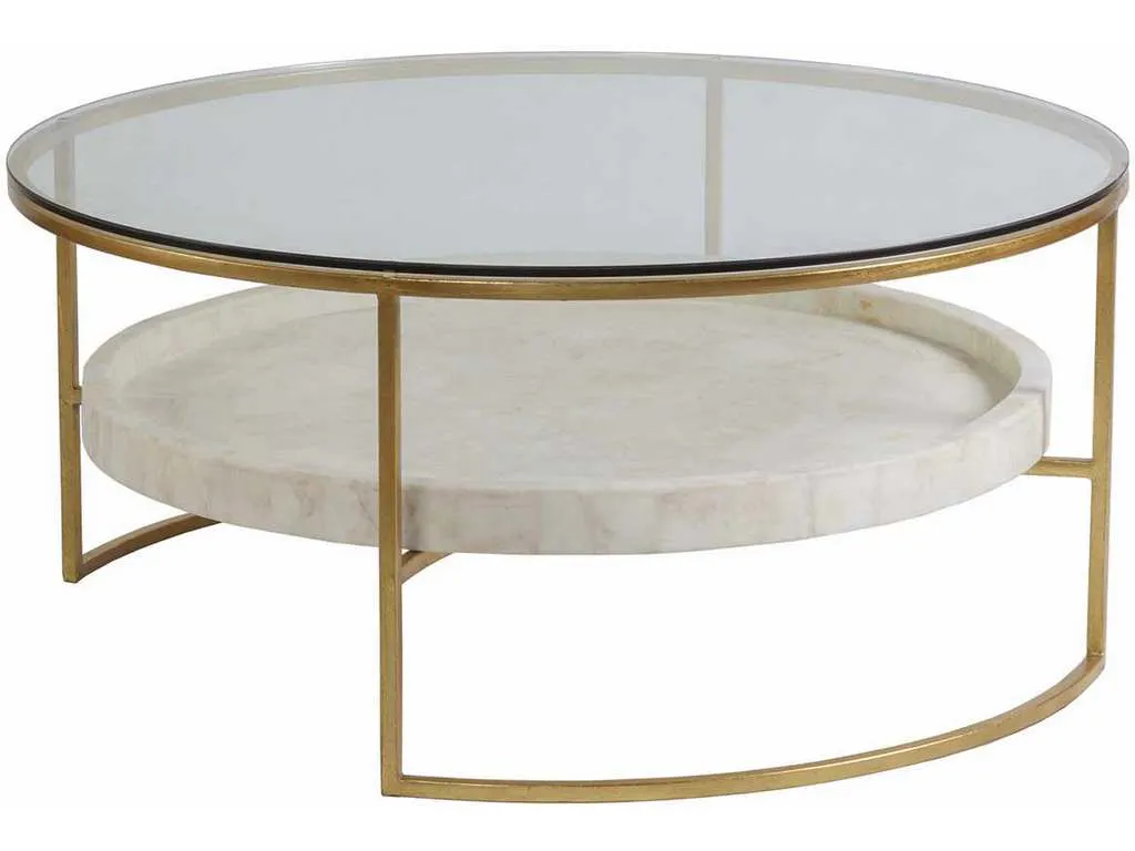 Artistica Home 2024-943C Signature Designs Cumulus Round Cocktail Table