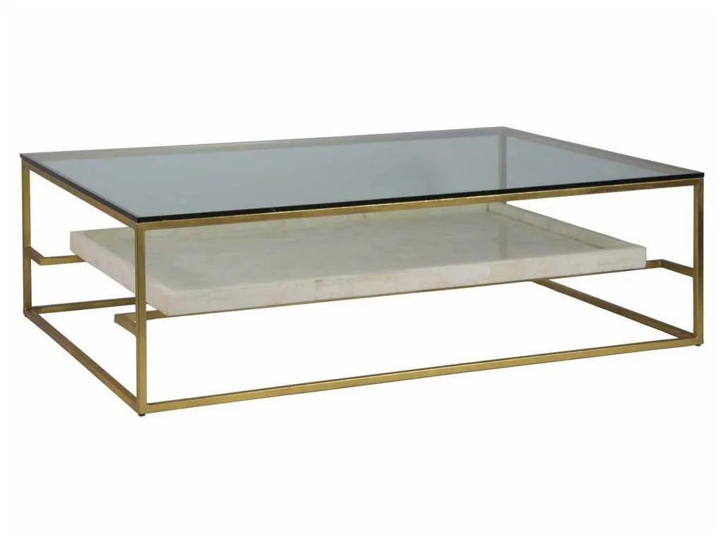 Artistica Home 2024-949C Signature Designs Cumulus Large Rectangular Cocktail Table