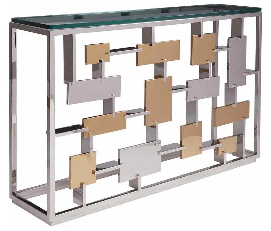 Artistica Home 2041-966C Signature Designs Cityscape Console Artistica Home 2041-966C Signature Designs Cityscape Console