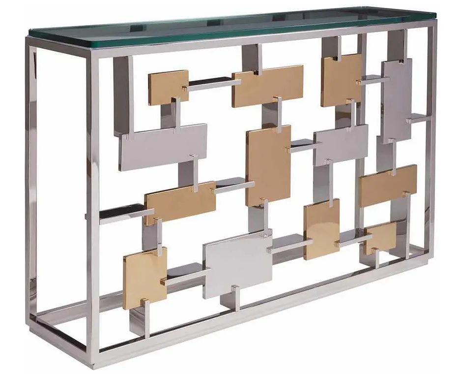 Artistica Home 2041-966C Signature Designs Cityscape Console Artistica Home 2041-966C Signature Designs Cityscape Console