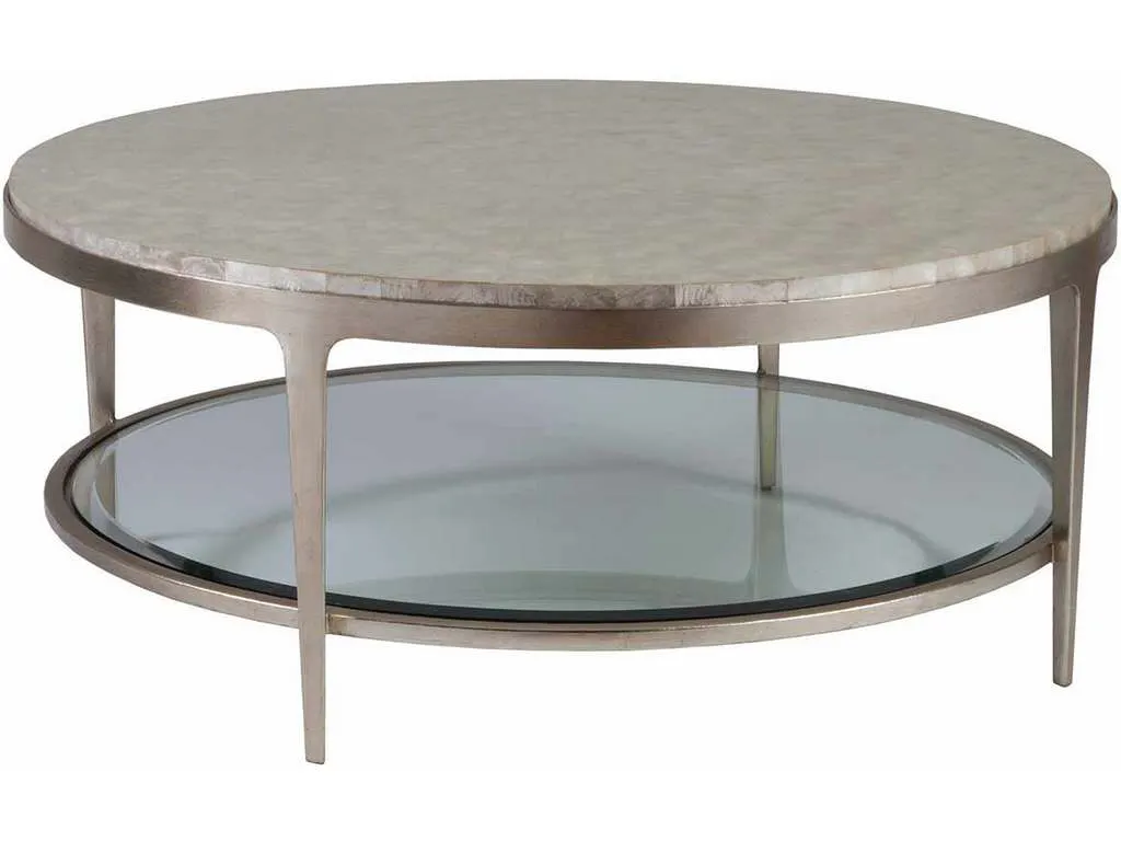 Artistica Home 2050-943C Signature Designs Gravitas Round Cocktail Table