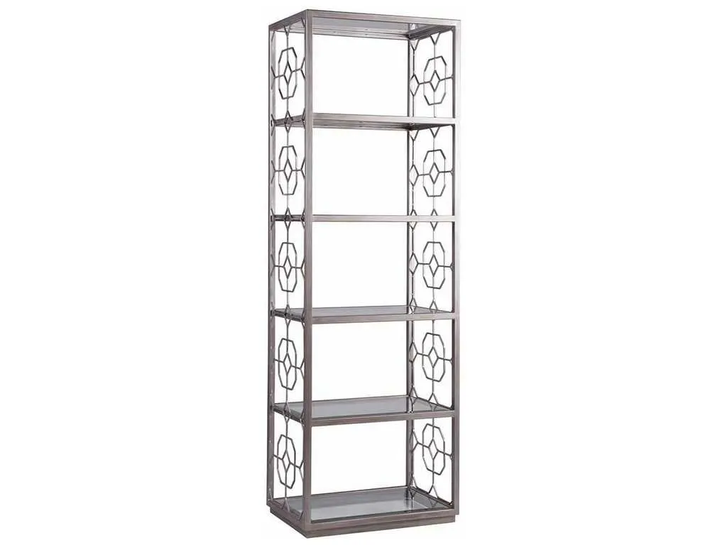 Artistica Home 2056-990-46 Metal Designs Honeycomb Slim Etagere