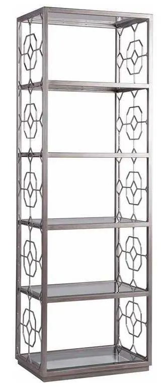 Artistica Home 2056-990-46 Metal Designs Honeycomb Slim Etagere Artistica Home 2056-990-46 Metal Designs Honeycomb Slim Etagere