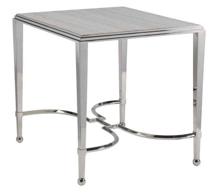 Artistica Home 2112-959 Signature Designs Ss Sangiovese End Table with Marble Top Artistica Home 2112-959 Signature Designs Ss Sangiovese End Table with Marble Top