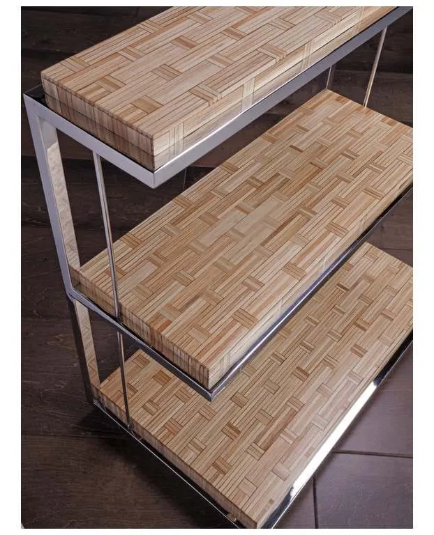 Artistica Home 2126-955 Signature Designs Thatch Three Tier Spot Table Artistica Home 2126-955 Signature Designs Thatch Three Tier Spot Table