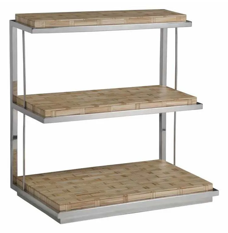 Artistica Home 2126-955 Signature Designs Thatch Three Tier Spot Table Artistica Home 2126-955 Signature Designs Thatch Three Tier Spot Table