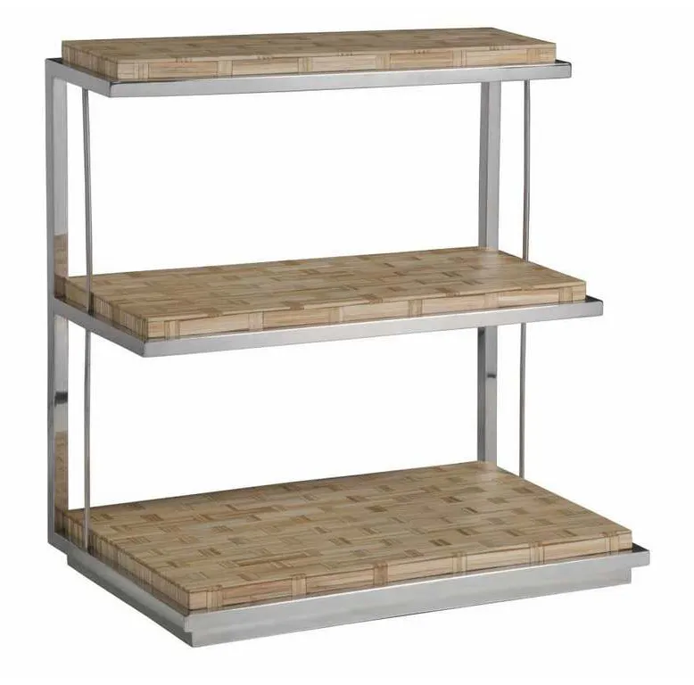 Artistica Home 2126-955 Signature Designs Thatch Three Tier Spot Table Artistica Home 2126-955 Signature Designs Thatch Three Tier Spot Table