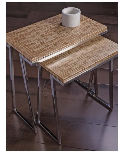 Artistica Home 2126-958 Signature Designs Thatch Nesting Tables Artistica Home 2126-958 Signature Designs Thatch Nesting Tables