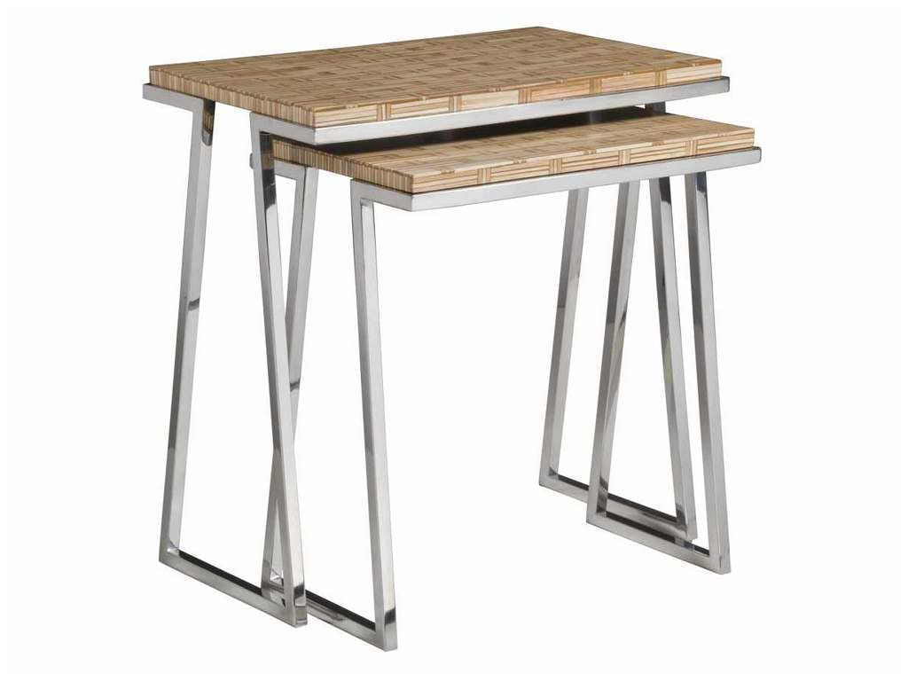 Artistica Home 2126-958 Signature Designs Thatch Nesting Tables