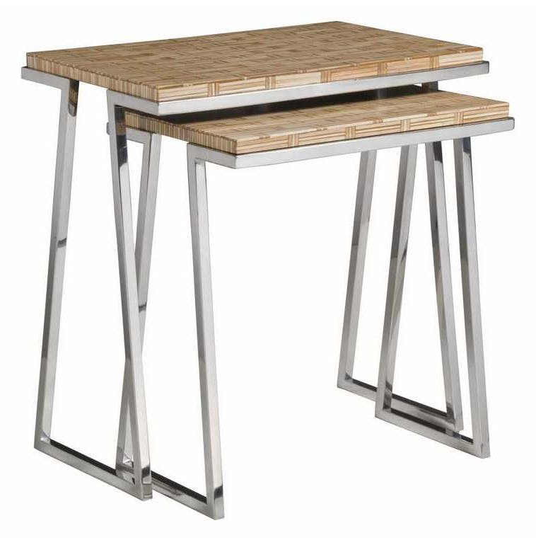 Artistica Home 2126-958 Signature Designs Thatch Nesting Tables Artistica Home 2126-958 Signature Designs Thatch Nesting Tables