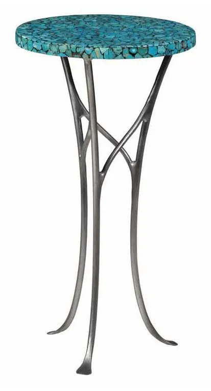 Artistica Home 2134-951 Signature Designs Isidora Turquoise Spot Table Artistica Home 2134-951 Signature Designs Isidora Turquoise Spot Table
