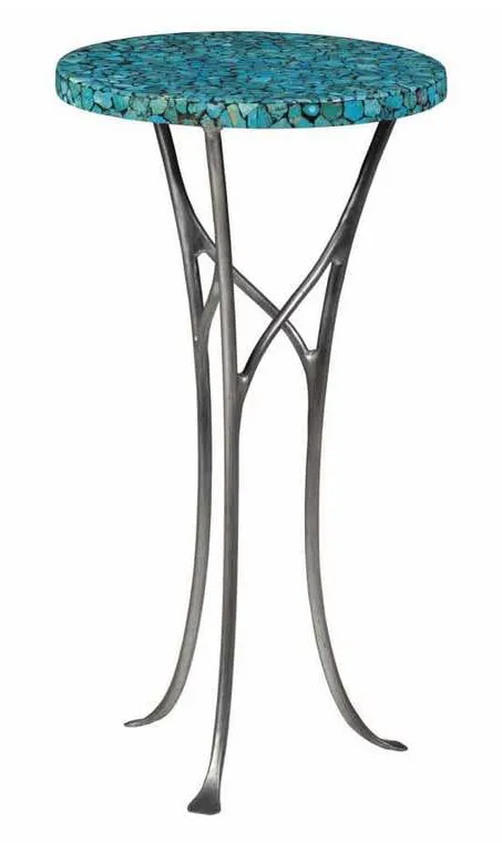 Artistica Home 2134-951 Signature Designs Isidora Turquoise Spot Table Artistica Home 2134-951 Signature Designs Isidora Turquoise Spot Table