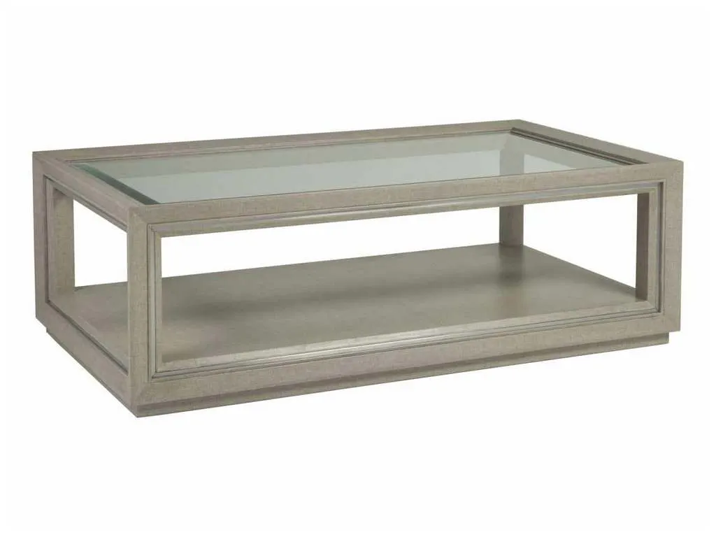 Artistica Home 2141-945 Signature Designs Zeitgeist Linen Cocktail Table