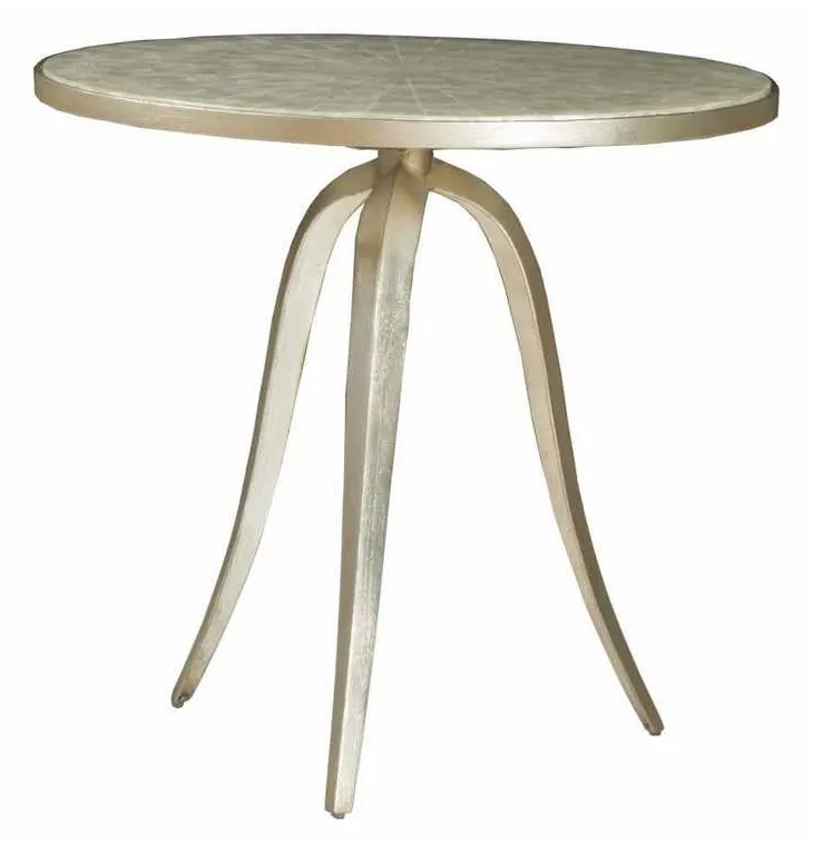 Artistica Home 2155-950 Signature Designs Capiz Round End Table Artistica Home 2155-950 Signature Designs Capiz Round End Table