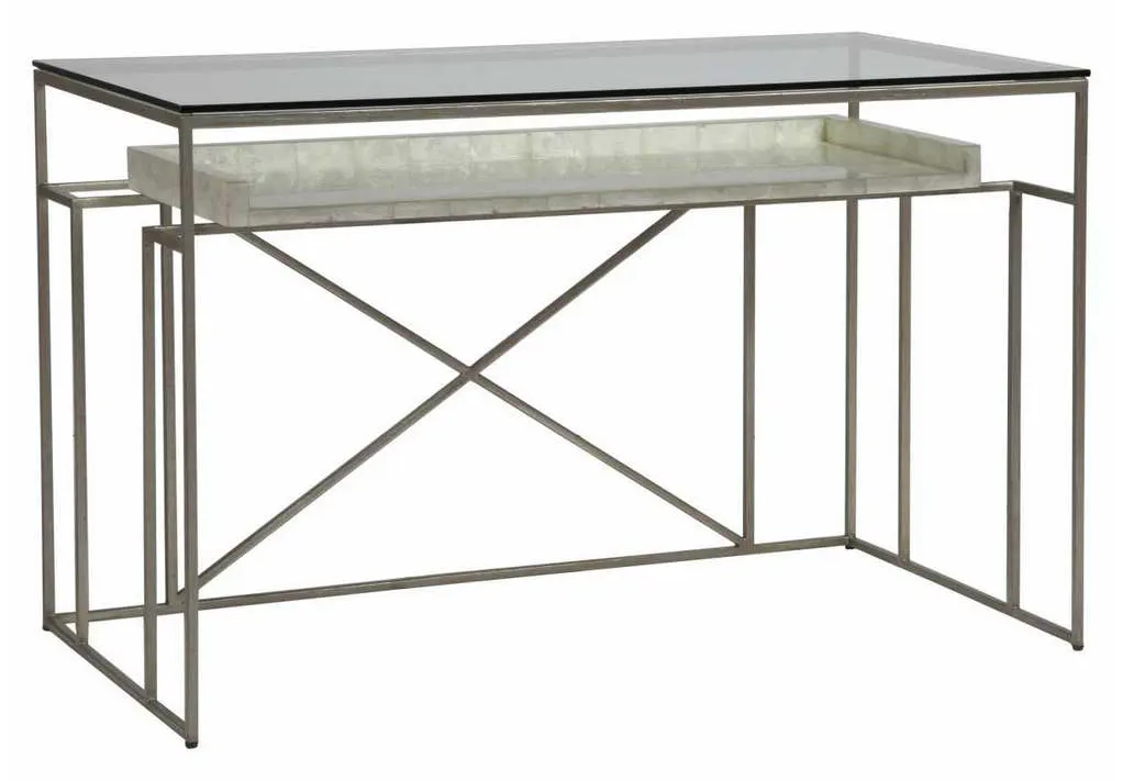 Artistica Home 2156-933C Signature Designs Cumulus Capiz Writing Table Artistica Home 2156-933C Signature Designs Cumulus Capiz Writing Table