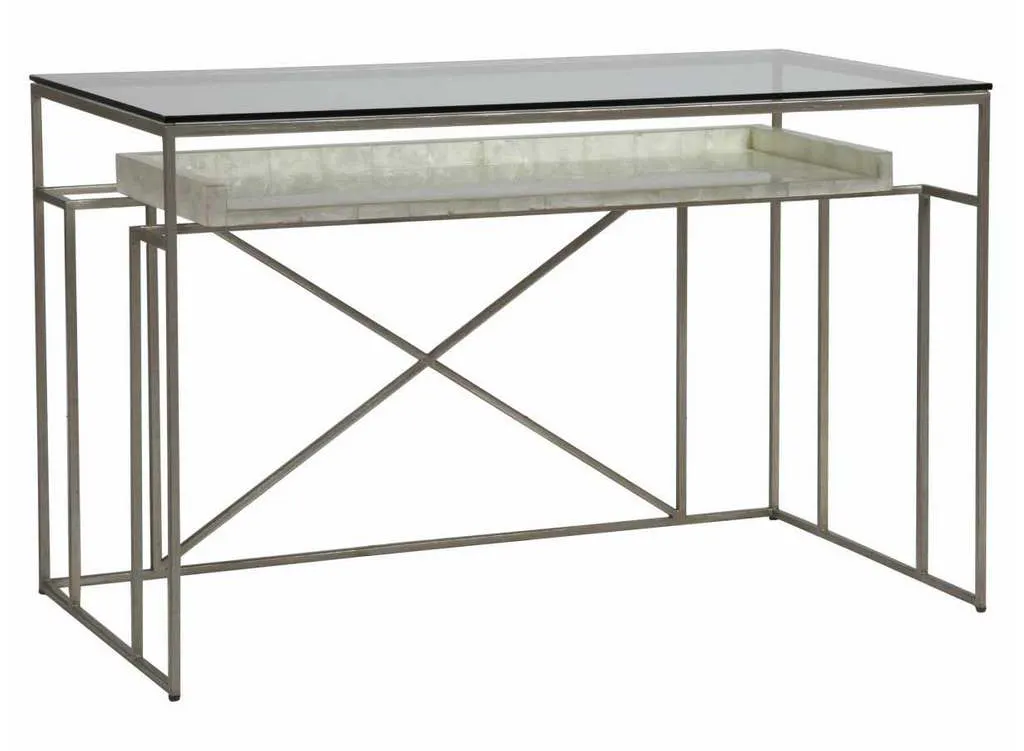 Artistica Home 2156-933C Signature Designs Cumulus Capiz Writing Table Artistica Home 2156-933C Signature Designs Cumulus Capiz Writing Table