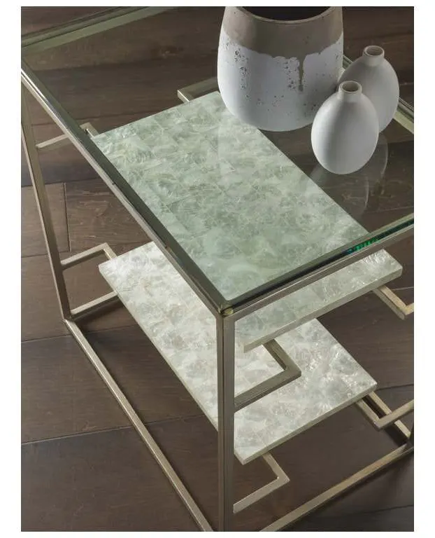 Artistica Home 2156-955C Signature Designs Cumulus Capiz Tier Table Artistica Home 2156-955C Signature Designs Cumulus Capiz Tier Table