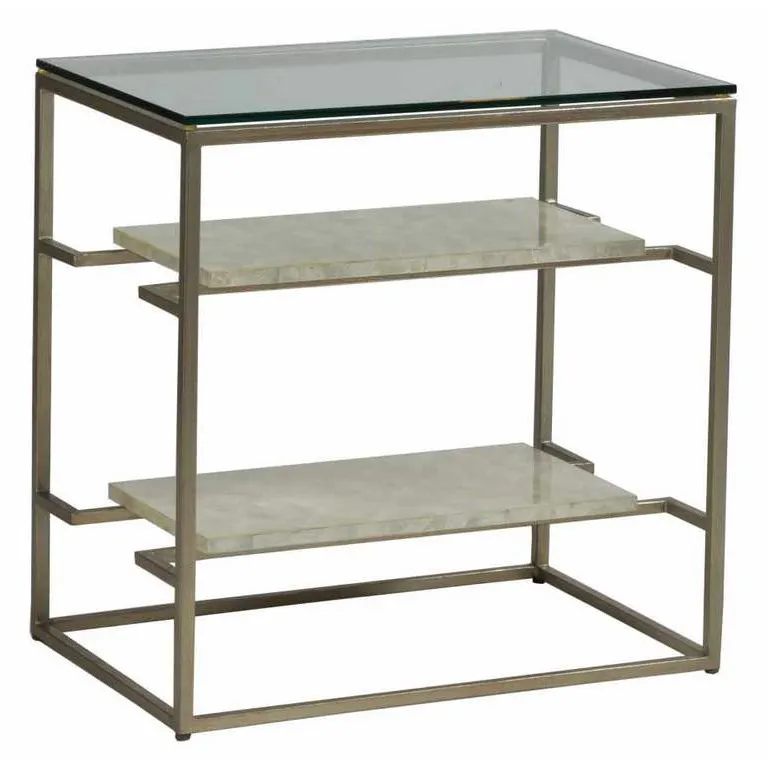 Artistica Home 2156-955C Signature Designs Cumulus Capiz Tier Table Artistica Home 2156-955C Signature Designs Cumulus Capiz Tier Table